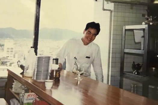 地元のホテルに勤務していた頃の戸田