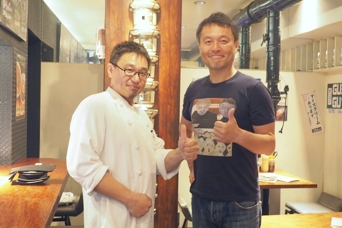 炭火焼ホルモンぐう店長と責任者の呉
